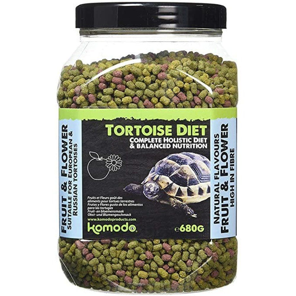 Hrana pentru broaste testoate, Komodo Fruit and Flower Tortoise Diet 170g