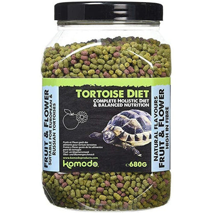 Hrana pentru broaste testoate, Komodo Fruit and Flower Tortoise Diet 170g