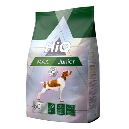 Hrana uscata pentru caini tineri de talie mare pe baza de carne de pasare. HiQ Maxi Junior, 2.8kg