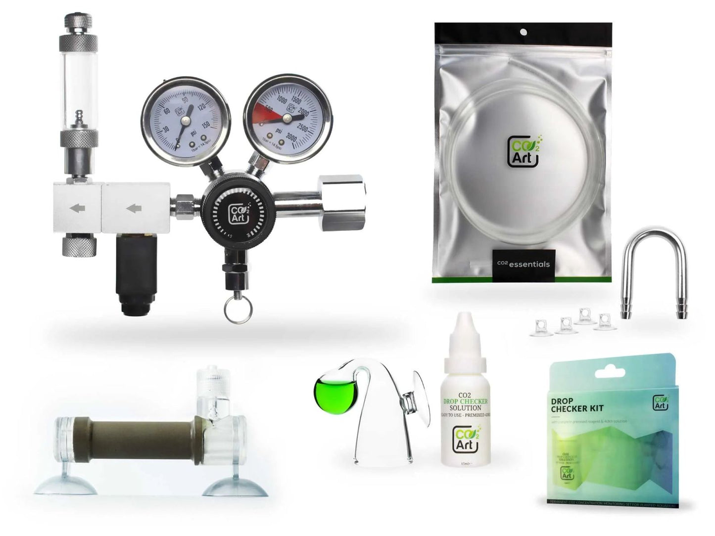 Kit complet CO2Art, Pro-Elite cu Atomizor Bazooka